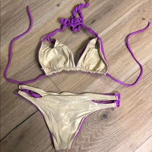 Luli fama fuschia bikini large